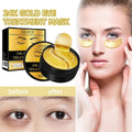 EELHOE 24K Gold Eye Patches – Anti‑Aging, Dark Circle & Puffiness Relief (60 pcs)